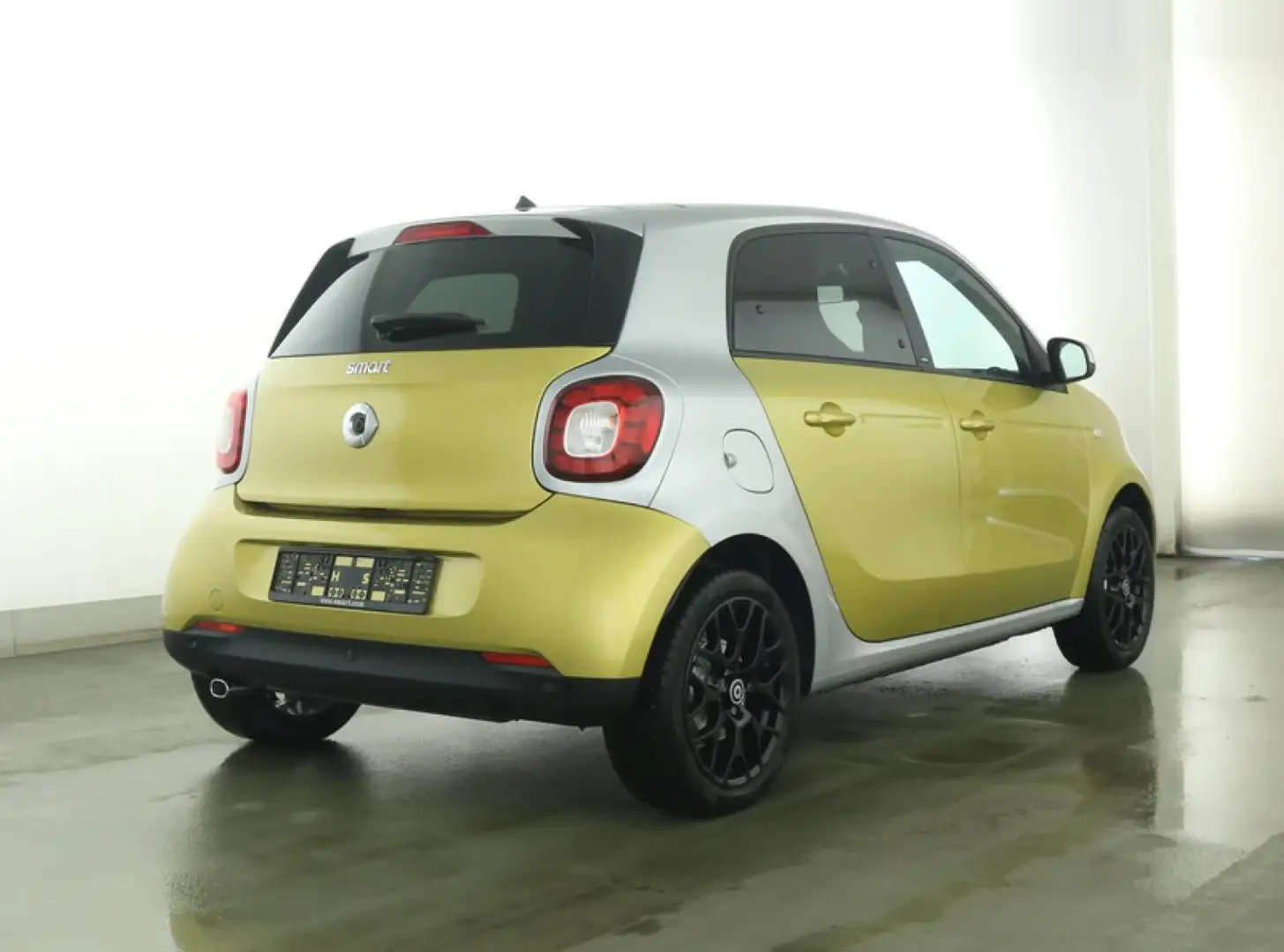 smart forFour passion BLACK-TO-YELLOW: WIE EIN CABRIO! Amarillo - 2