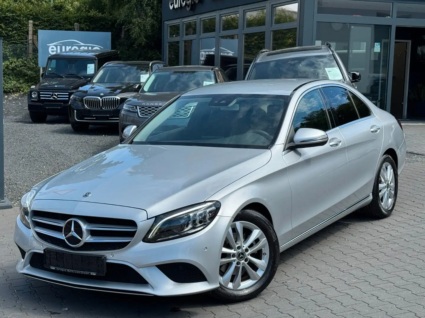 Mercedes-Benz C 160 Aut. 1 Hand - LED - Leder - Navi // Argento - 2