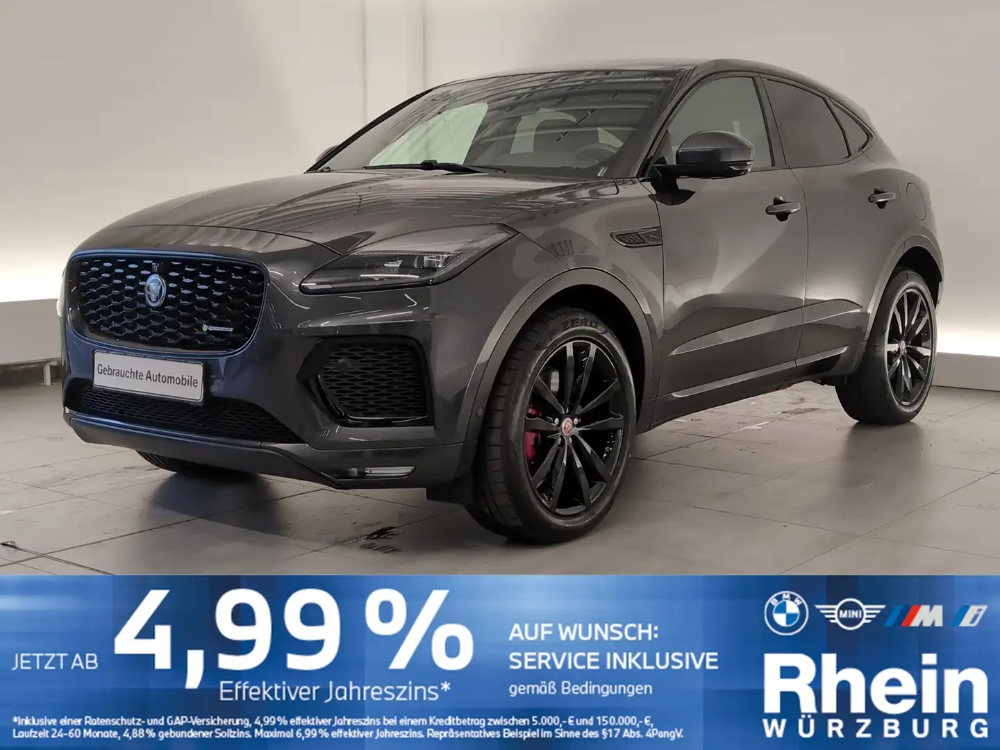Jaguar E-Pace P300e RFK/Keyless Entry/LED Grau - 1
