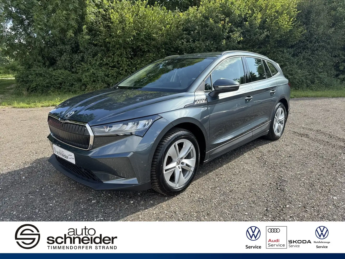 Skoda Enyaq Enyaq iV60 Loft Climatr Spurhalte Rückfahrk LED Grau - 1