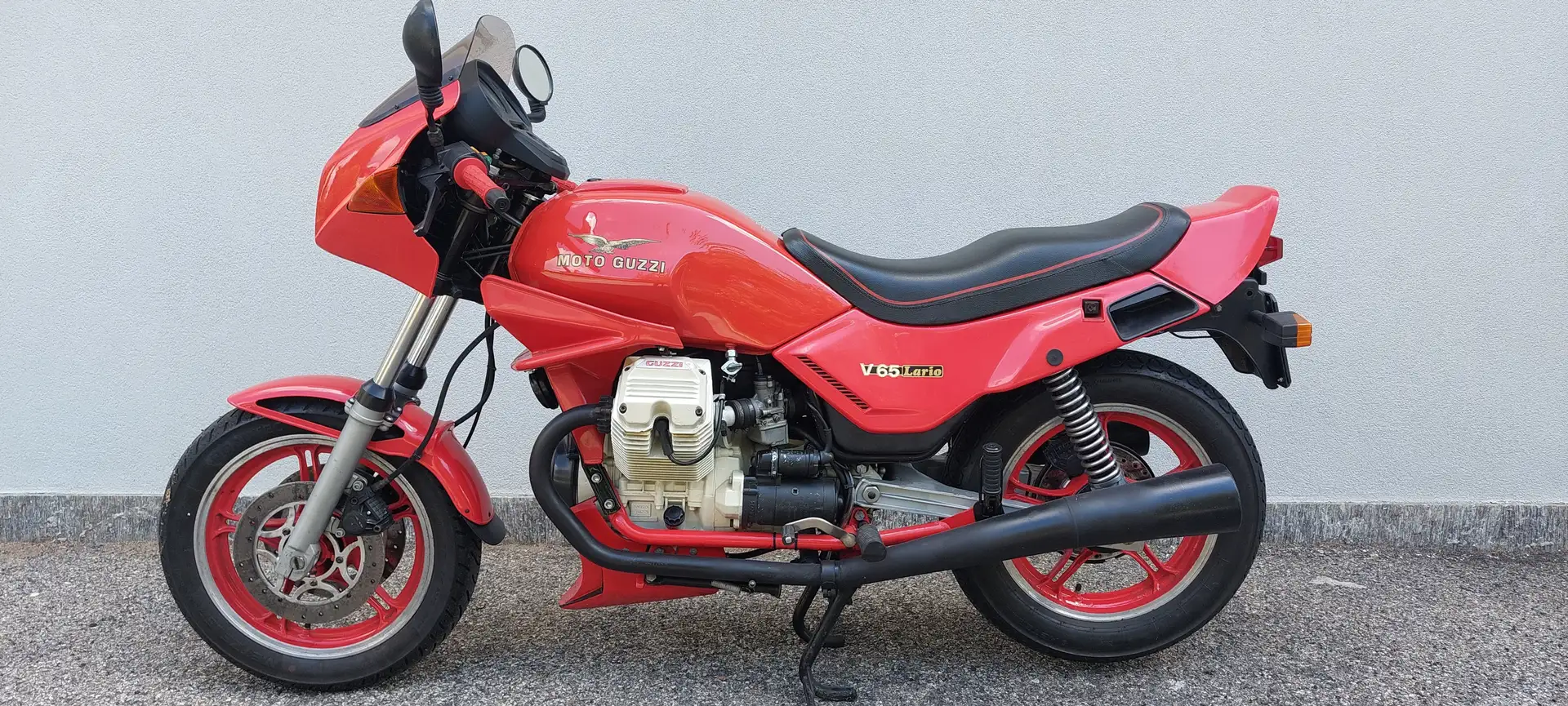 Moto Guzzi V 65 Lario Czerwony - 2