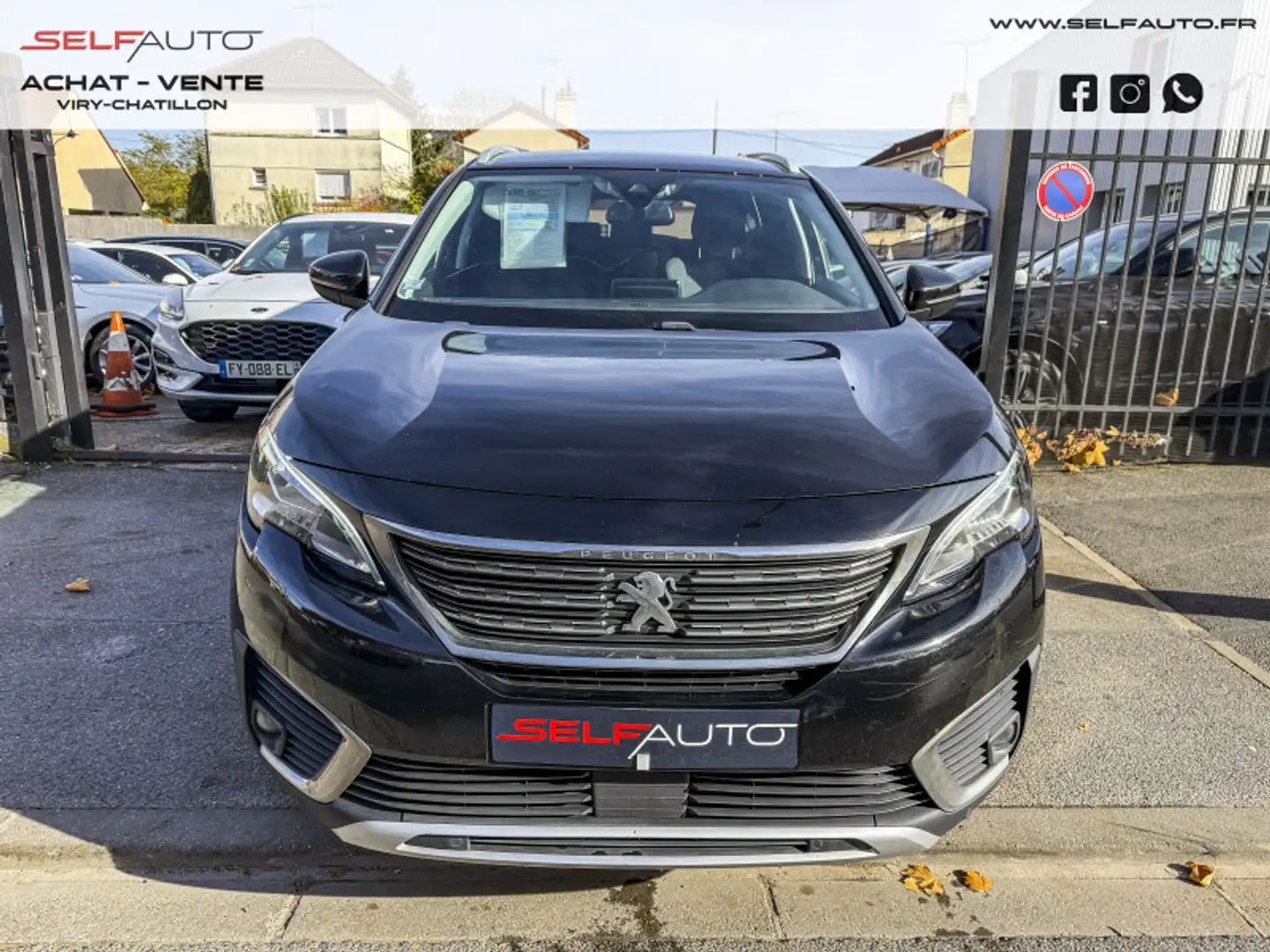 Peugeot 5008 2.0 BLUEHDI 150CH ALLURE S\u0026S Noir - 2