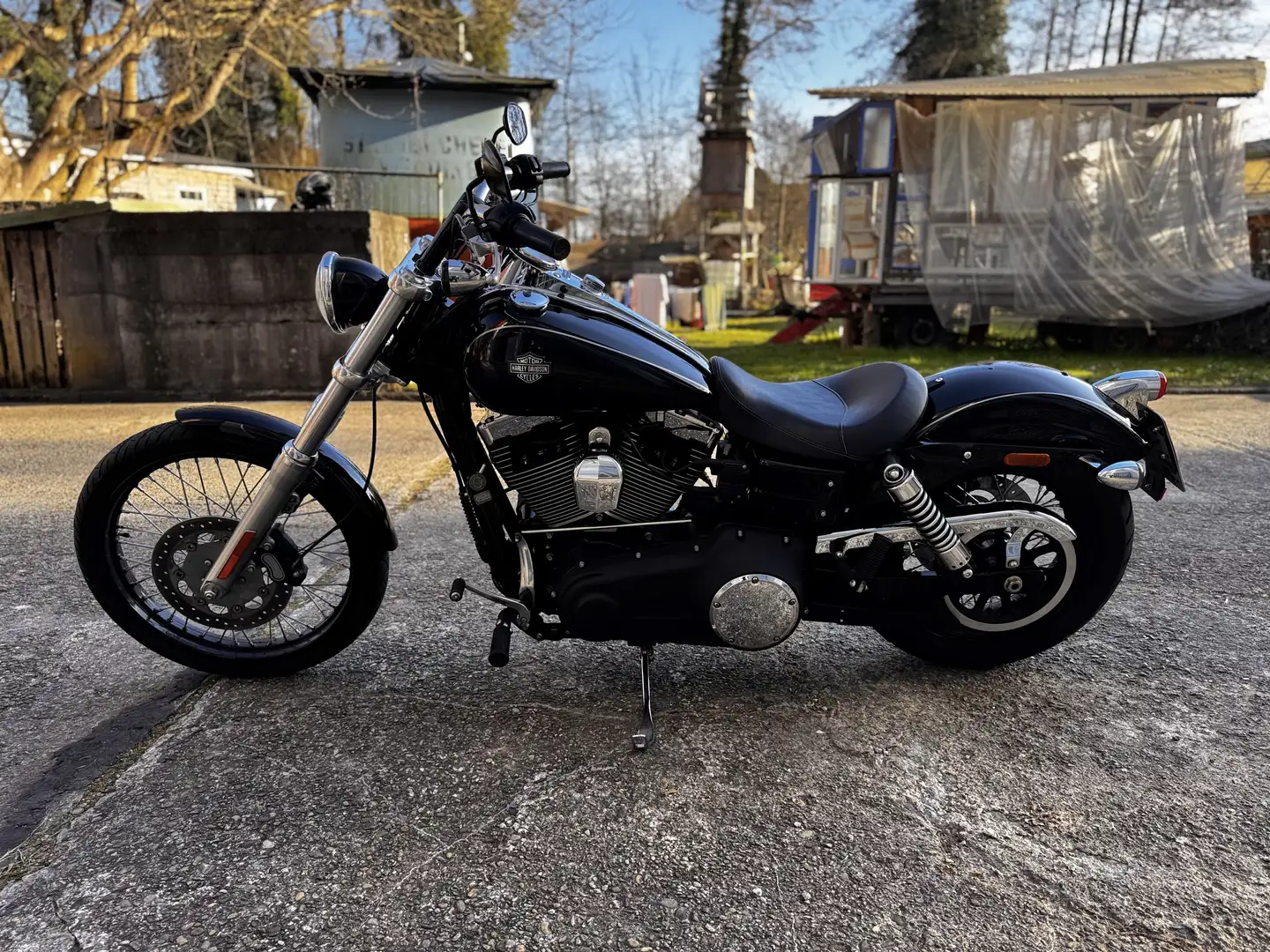 Harley-Davidson Dyna Wide Glide Czarny - 2