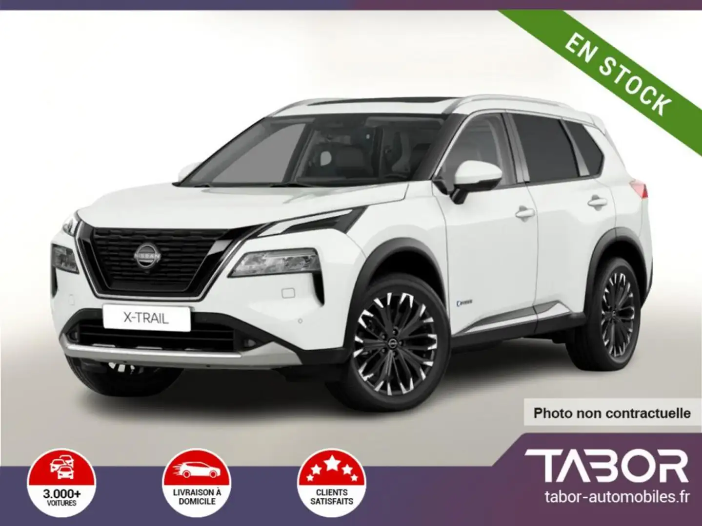 Nissan X-Trail 213 e-Power 4x4 Tekna Pano HUD Blanc - 1