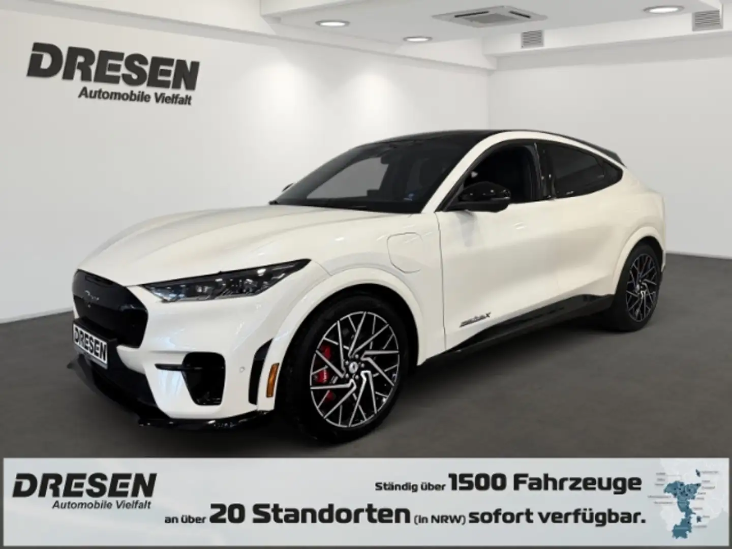 Ford Mustang Mach-E GT Panorama+Digitales Cockpit+Memory+PDCv+h Weiß - 1