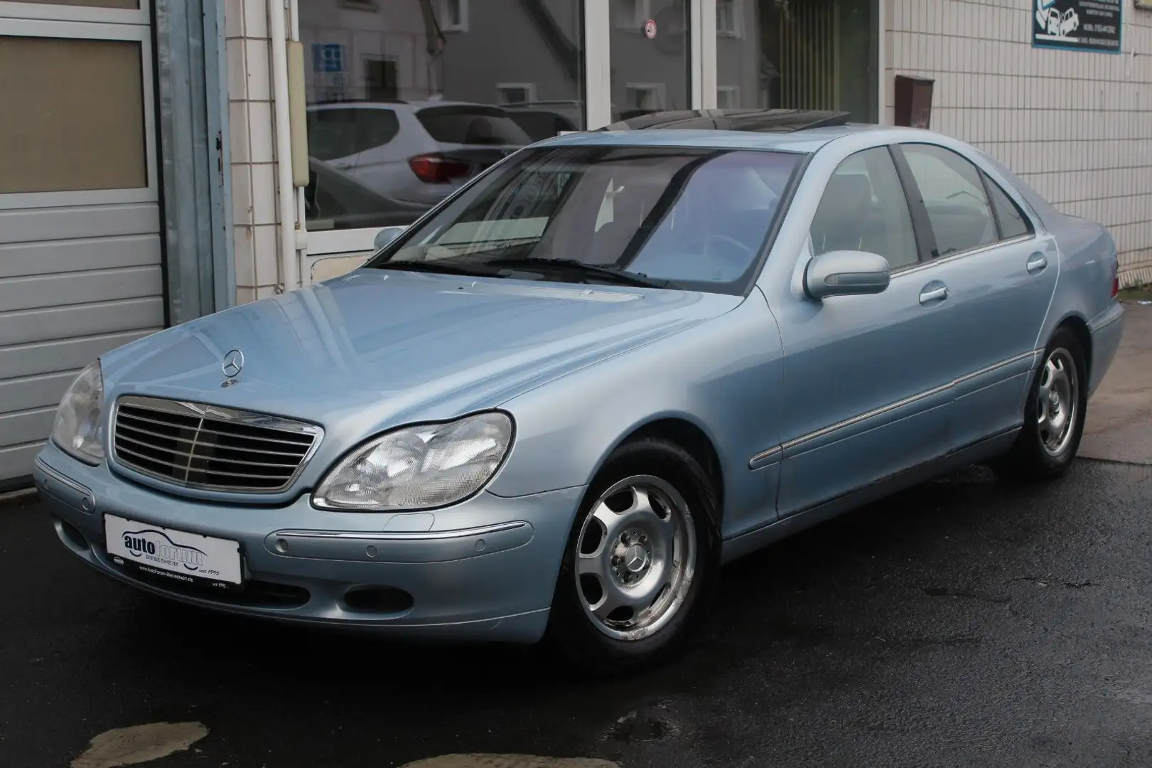 Mercedes-Benz S 320 Leder*Navi*Distronic*Schiebedach*1.Hd Blau - 2