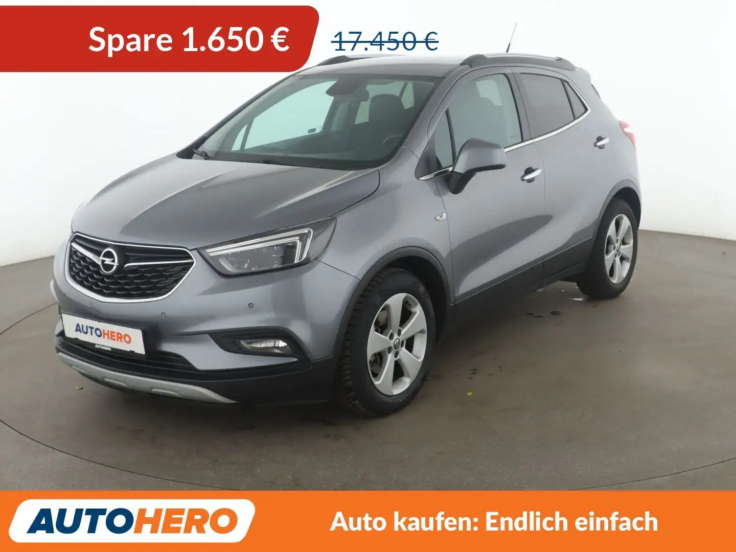 Opel Mokka X 1.4 Turbo Innovation *NAVI*TEMPO*LIM*PDC* Gris - 1