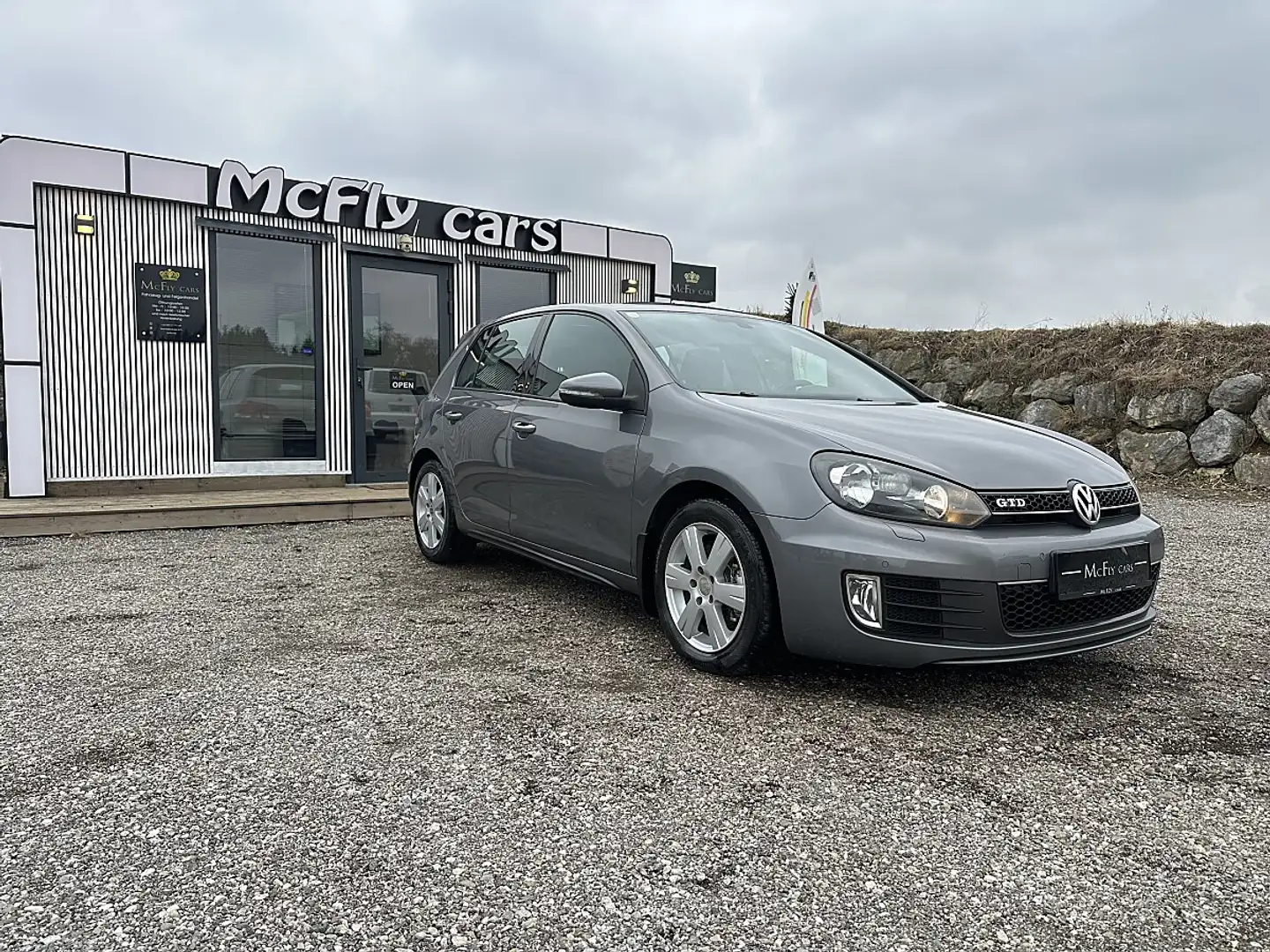 Volkswagen Golf GTD 2,0 TDI DPF - SCHIEBEDACH - ANHÄNGERKUPPLUN... Grau - 2