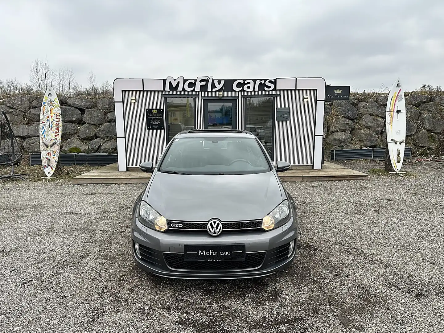 Volkswagen Golf GTD 2,0 TDI DPF - SCHIEBEDACH - ANHÄNGERKUPPLUN... Grau - 1