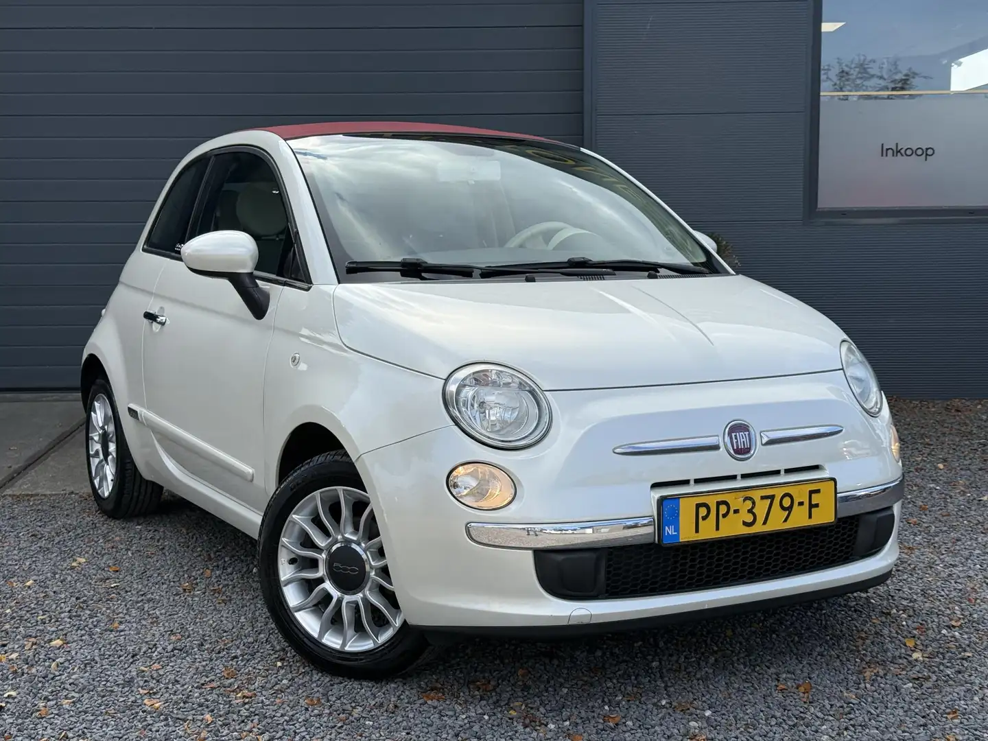 Fiat 500C 1.2 Pop Cabrio,1e Eigenaar,Clima,Halfleder,Pdc,Lm Fehér - 2