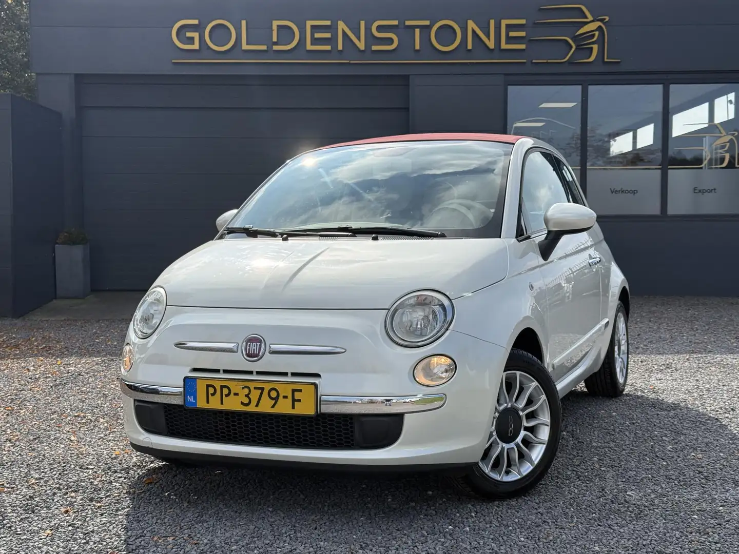 Fiat 500C 1.2 Pop Cabrio,1e Eigenaar,Clima,Halfleder,Pdc,Lm Fehér - 1