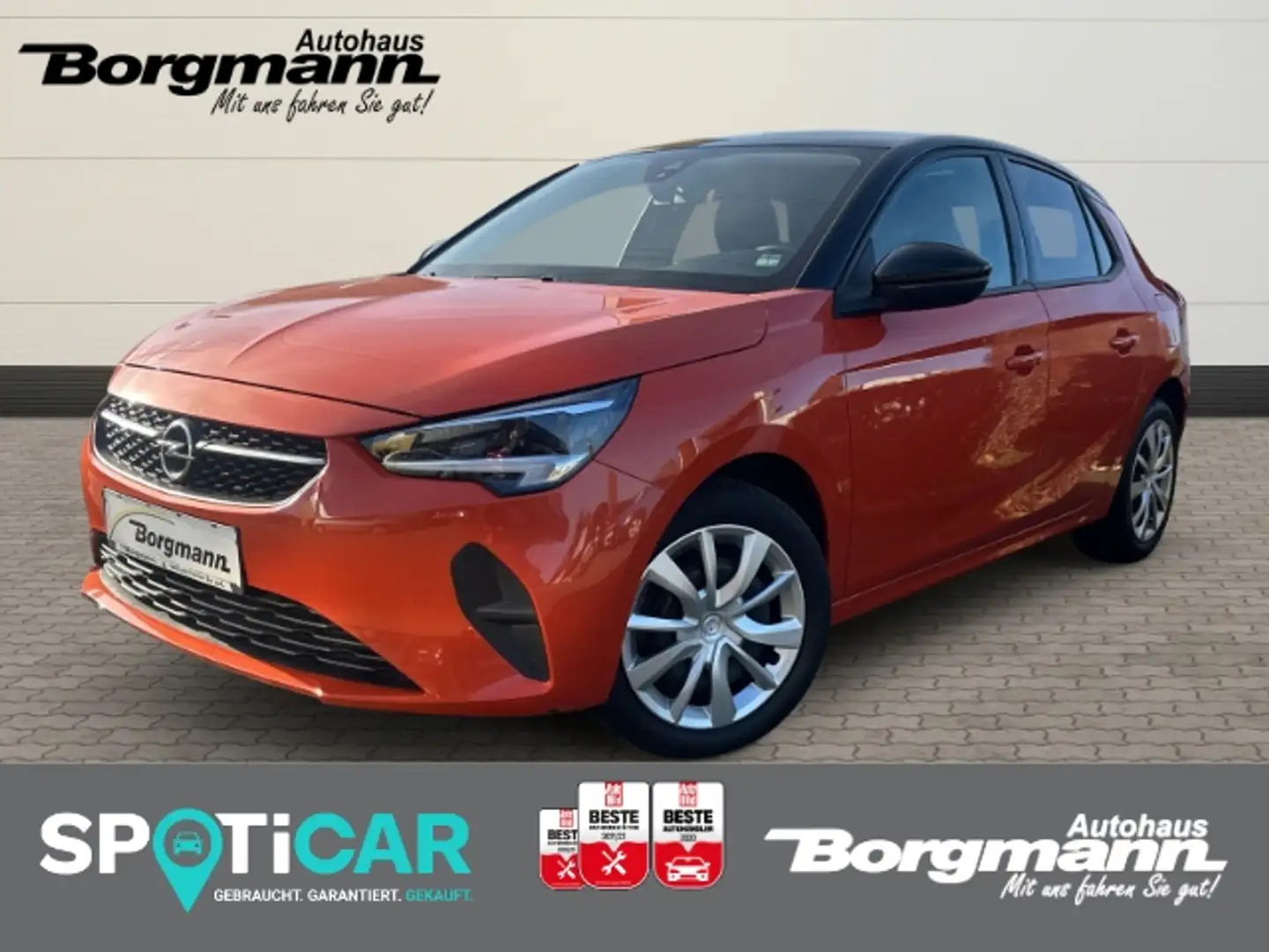 Opel Corsa F Edition 1.2 - LED - Carplay - Navi - SHZ Orange - 1