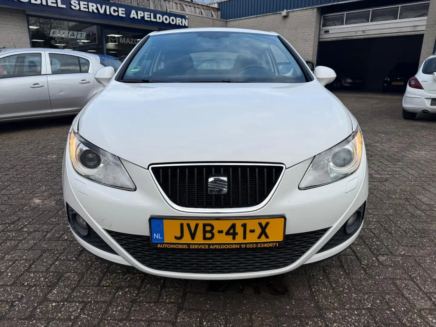 SEAT Ibiza 1.2 TSI Sport *NW. APK*CLIMA*STOELVERW.*PDC*LM. VE Weiß - 2