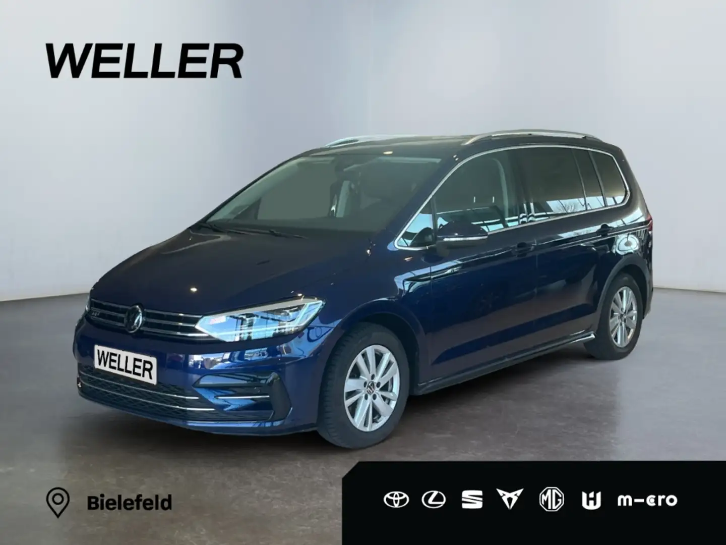 Volkswagen Touran 2.0 TDI SCR DSG R-Line Highline  Pano*LED*Standhz* Blau - 1