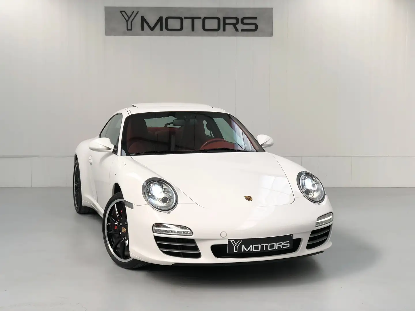 Porsche 997 911 CARRERA 4 3.6i COUPE PDK TOIT OUVRANT CUIR GPS Blanc - 1