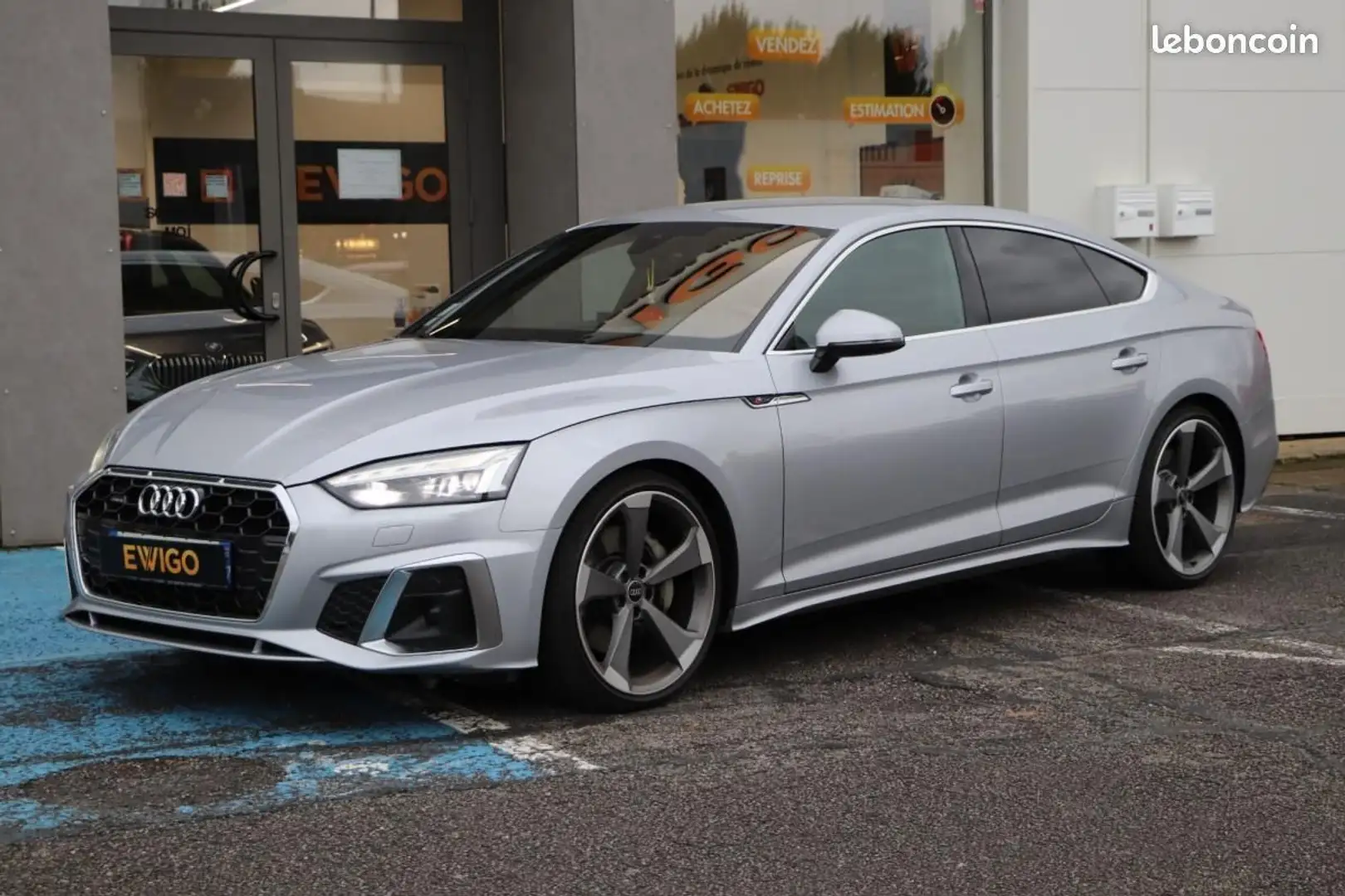Audi A5 3.0 50 TDI 286 S line TIPTRONIC BVA Gris - 1