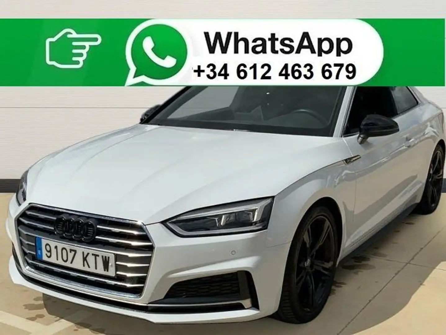 Audi A5 Coupé 40 TFSI S line Bianco - 2