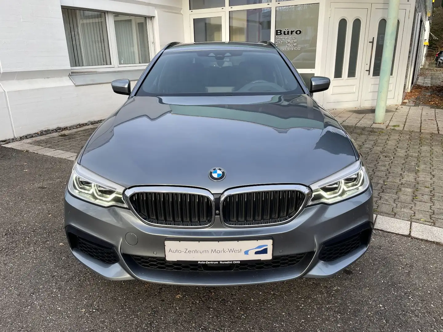 BMW 520 5 Touring 520 d M Sport Bleu - 2