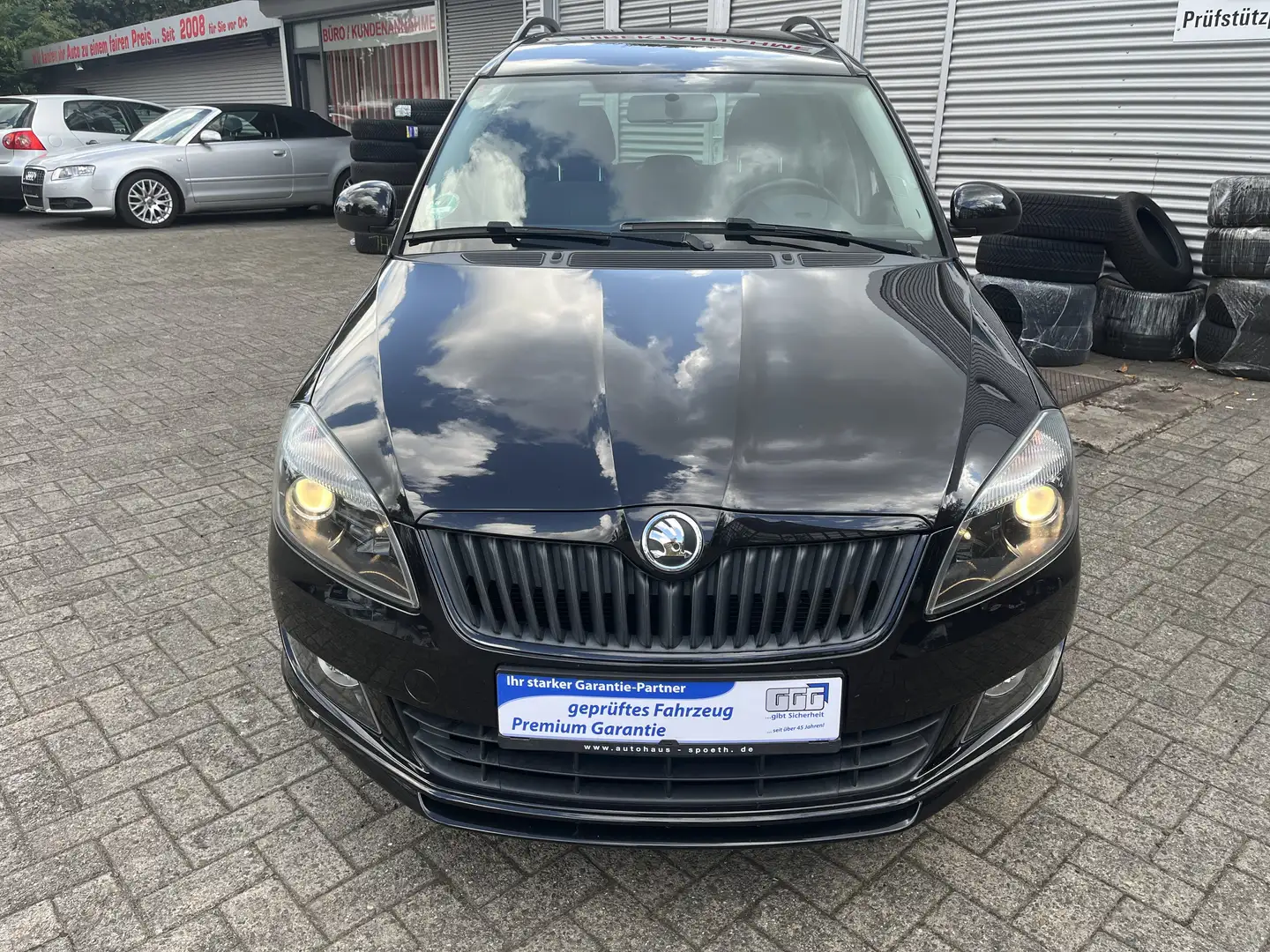 Skoda Roomster Noire 1.2 TSI  AHK*SHZ*KLIMA* Negru - 2