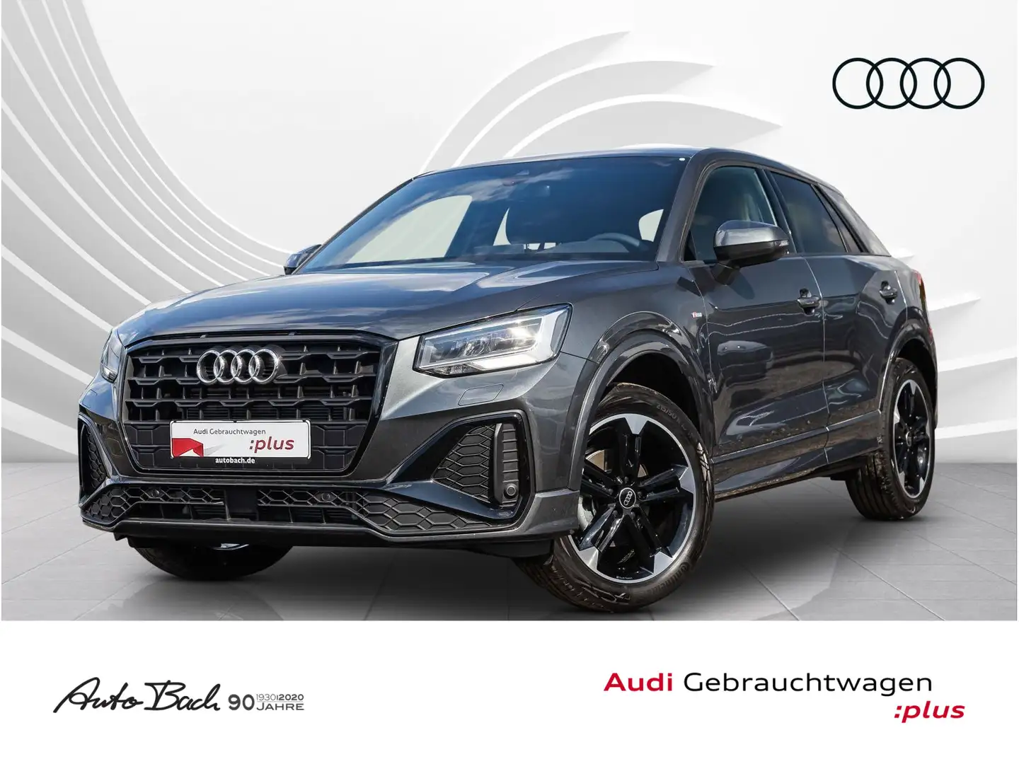 Audi Q2 S line 35TFSI Stronic Navi LED virtual ACC EP Grijs - 1