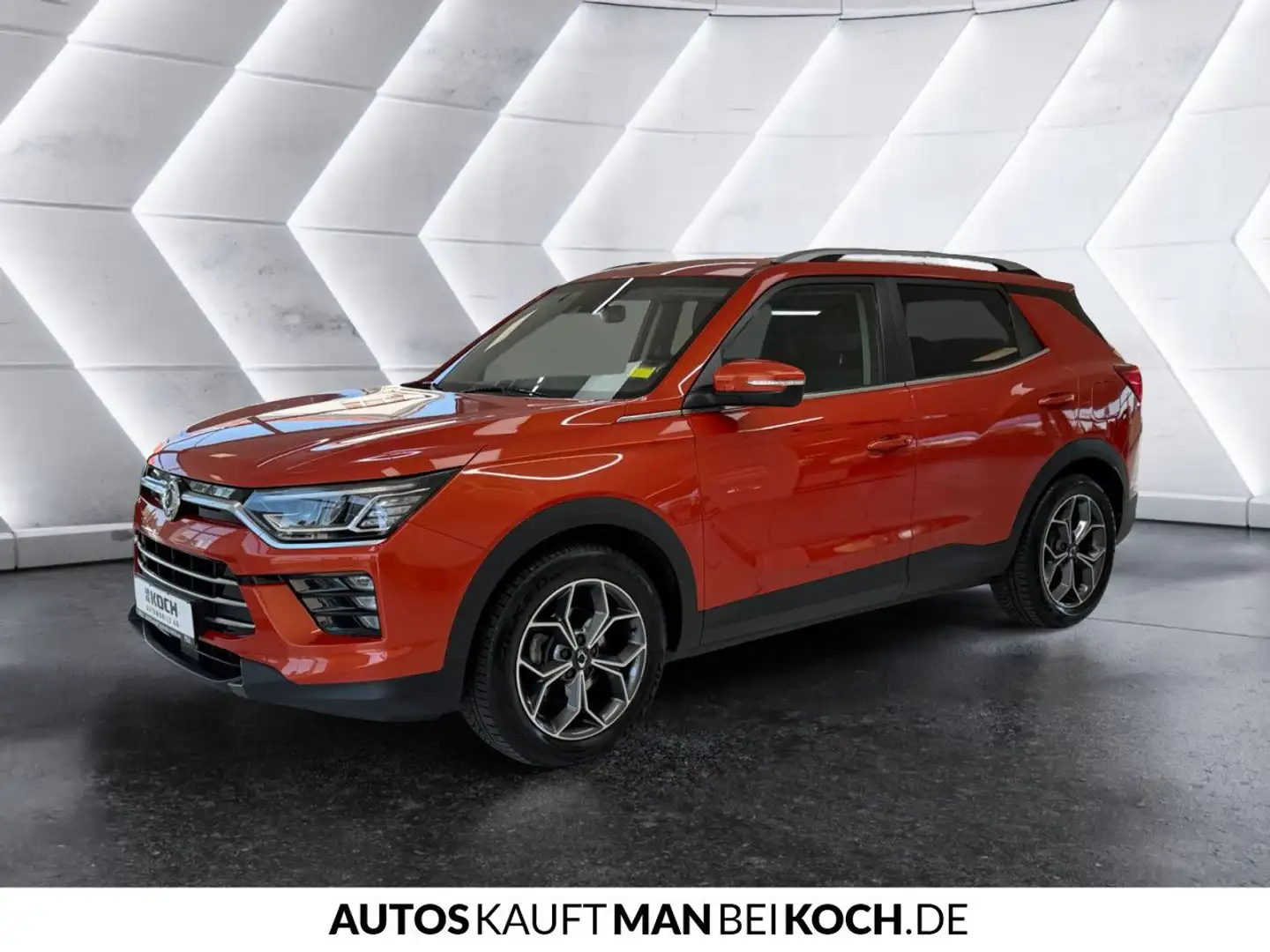 SsangYong Korando 1.6 Onyx 4x4 LEDER AHZ NAVI VIRTUAL LED Pomarańczowy - 2