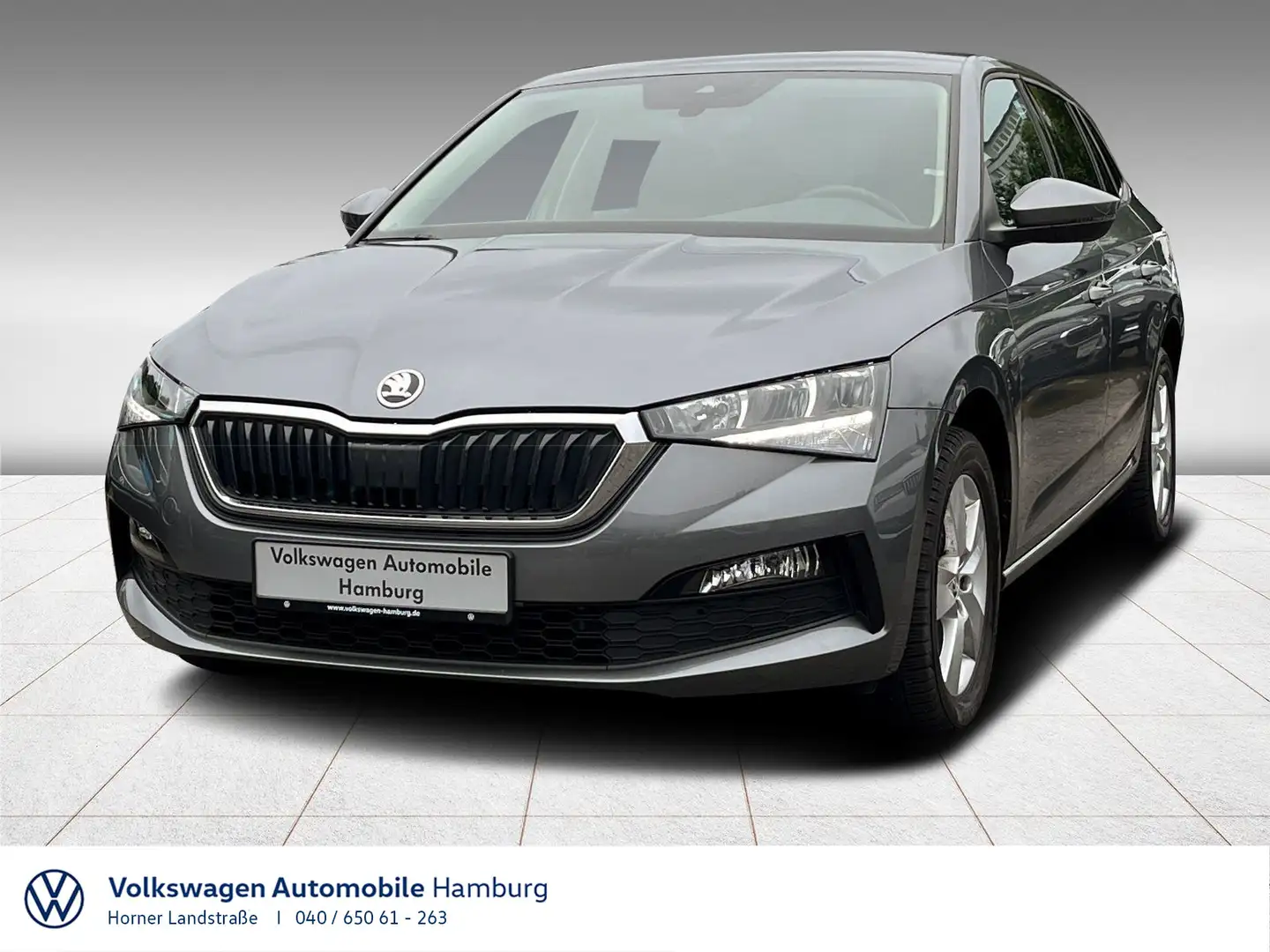 Skoda Scala Ambition 1.0 TSI DSG Sitzheizung CarPlay Grau - 1