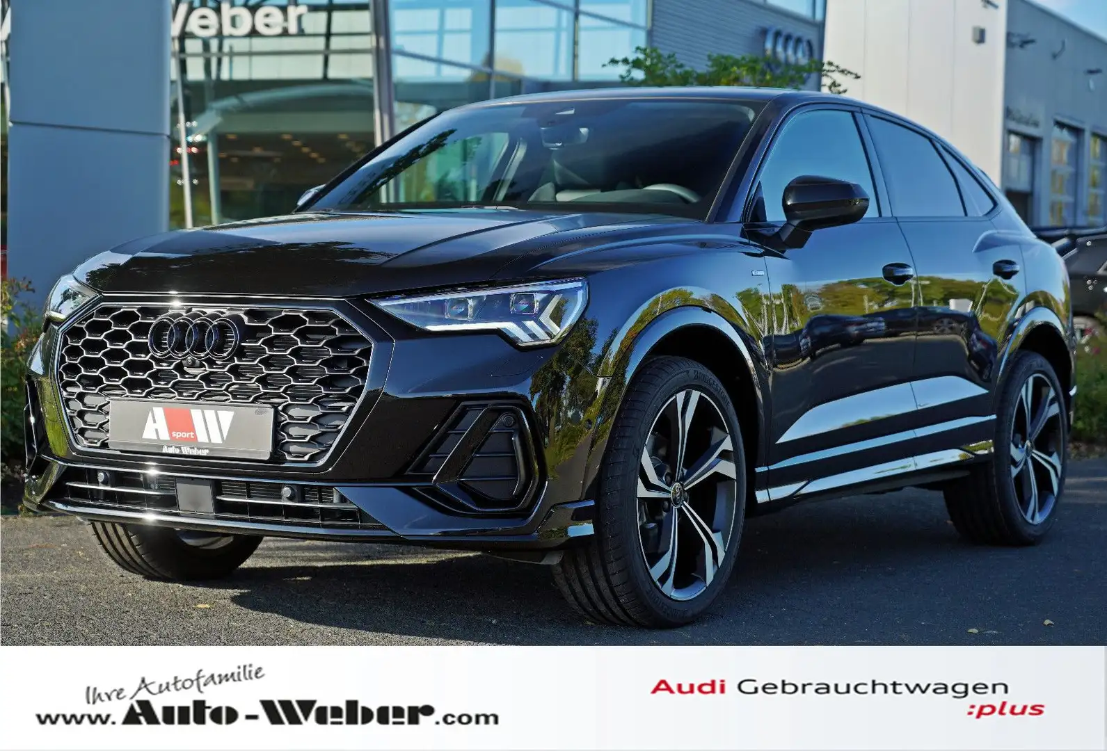 Audi Q3 Sportback 35TFSI S-LINE BUSINESS MATRIX SONOS Schwarz - 1