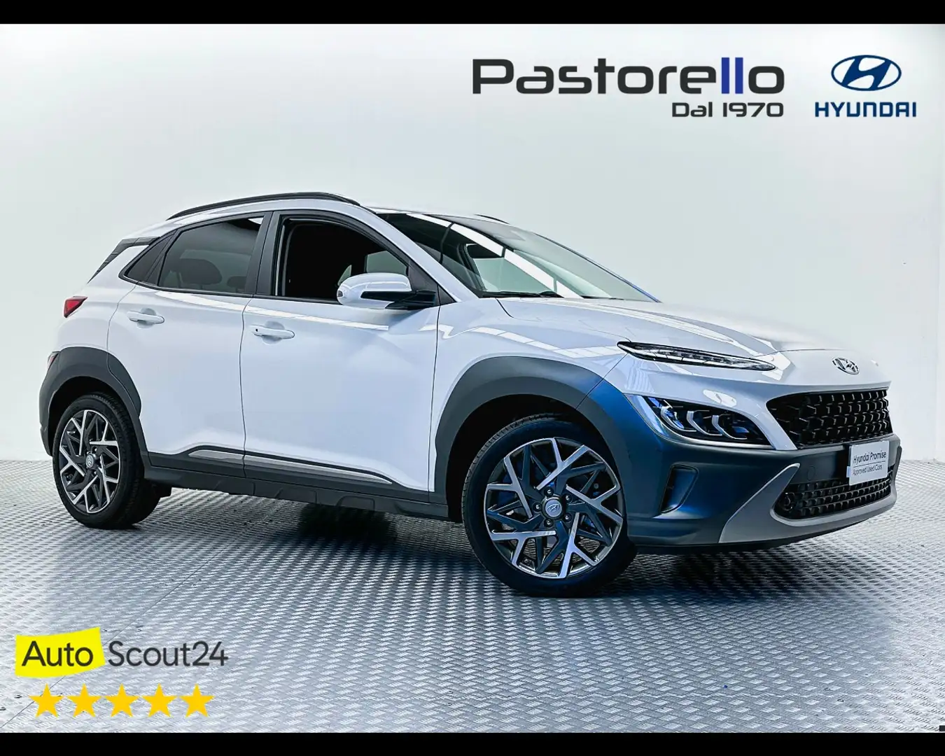 Hyundai KONA HEV 1.6 DCT XLine+ Bianco - 1
