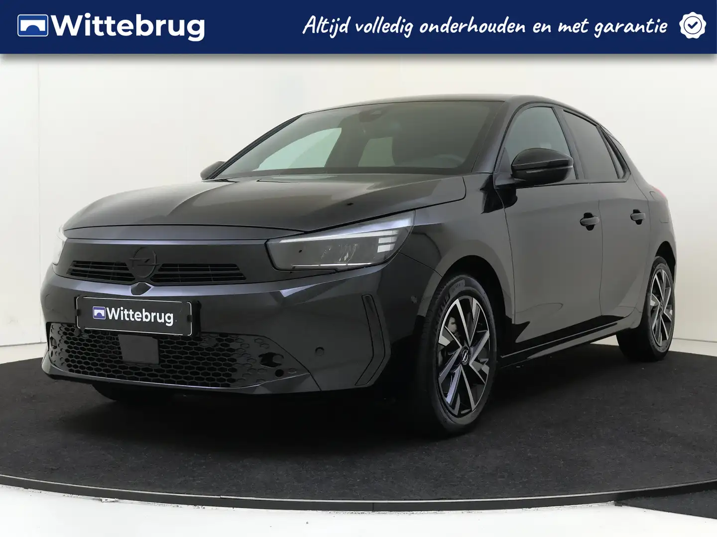 Opel Corsa 1.2 Turbo 100PK GS Keyless | Navigatie | Parkeerhu Zwart - 1