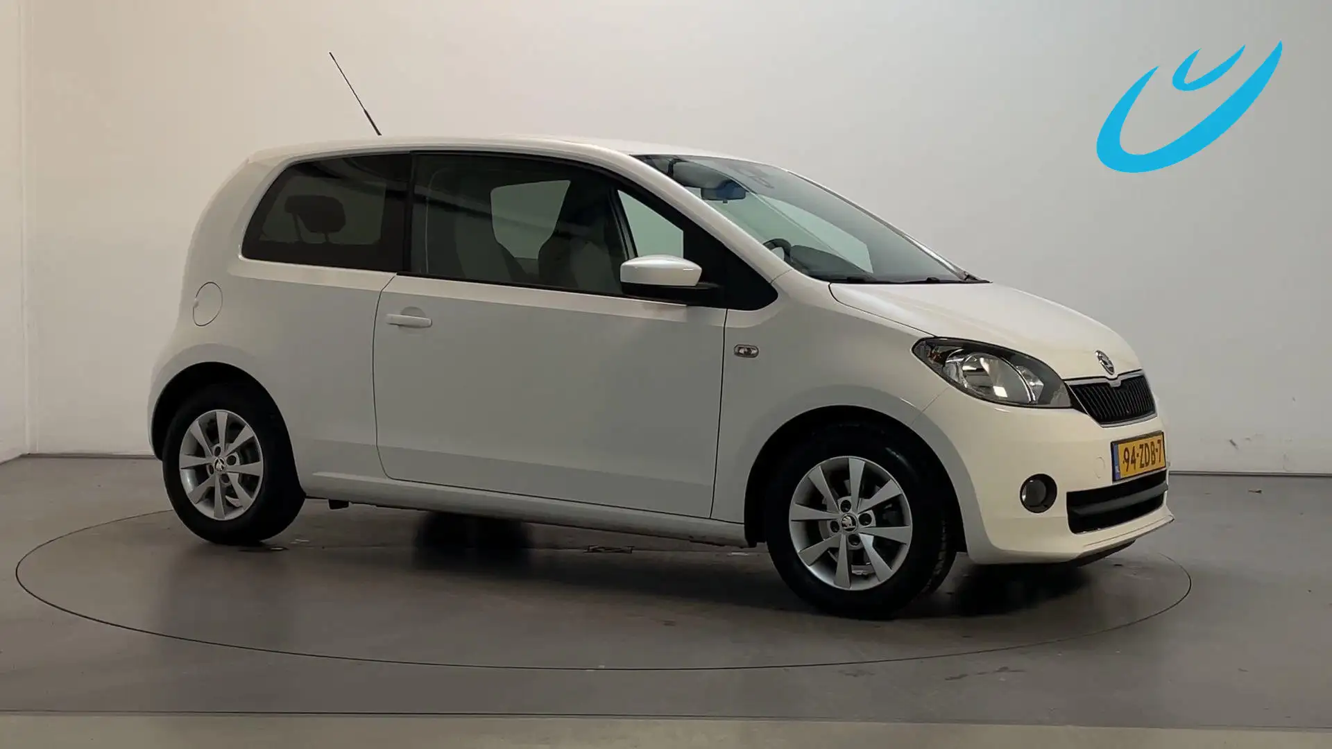 Skoda Citigo 1.0 Greentech Tour Airco Cruise Control Elektrisch Wit - 1