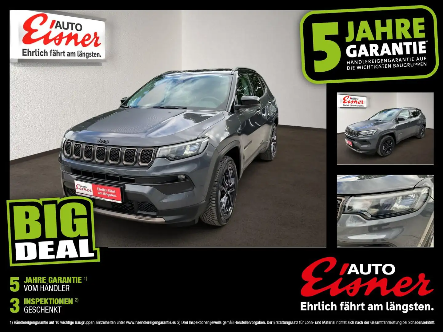 Jeep Compass 1.3 PHEV UPLAND AT Grau - 1
