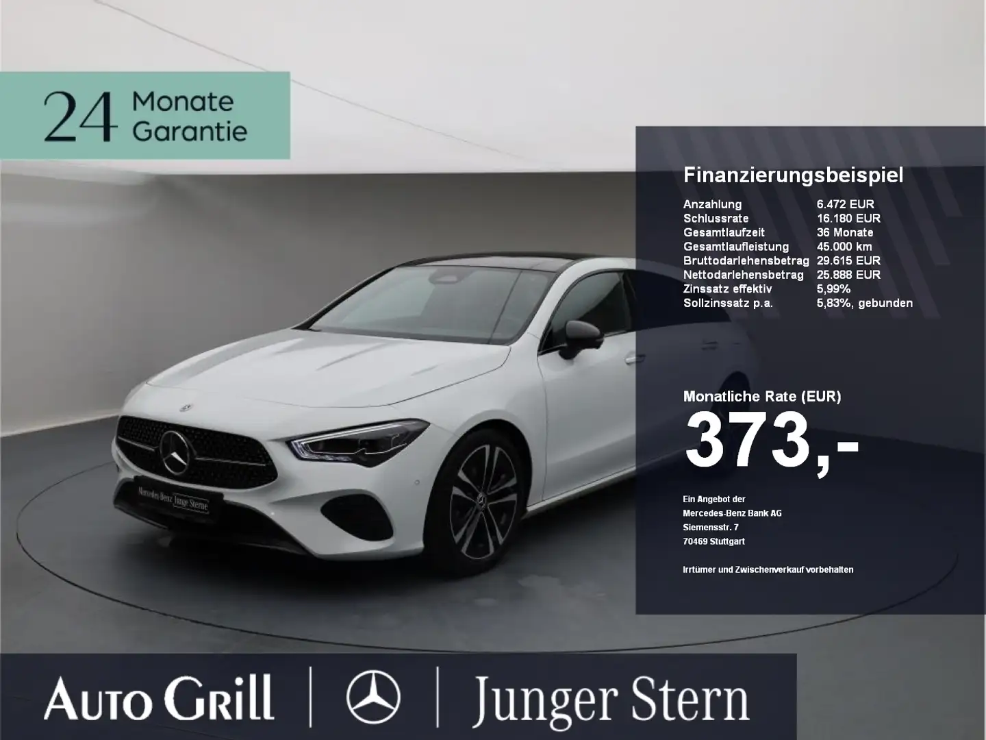 Mercedes-Benz CLA 180 SB  Edition 360 Night Pano Multib Distro White - 1