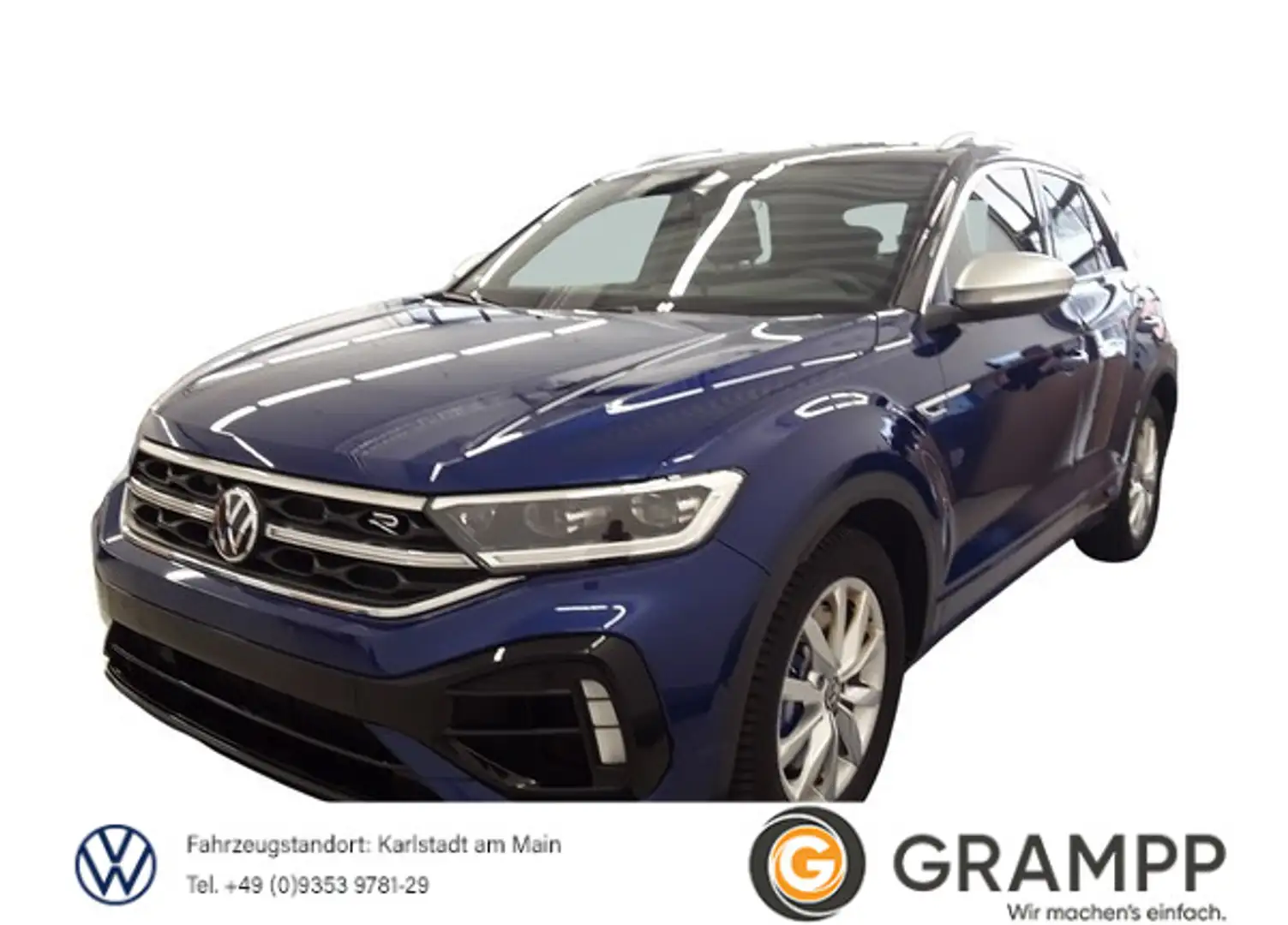 Volkswagen T-Roc T-ROC R 4Motion +KAMERA+LEDER+BEATS+ Blau - 1
