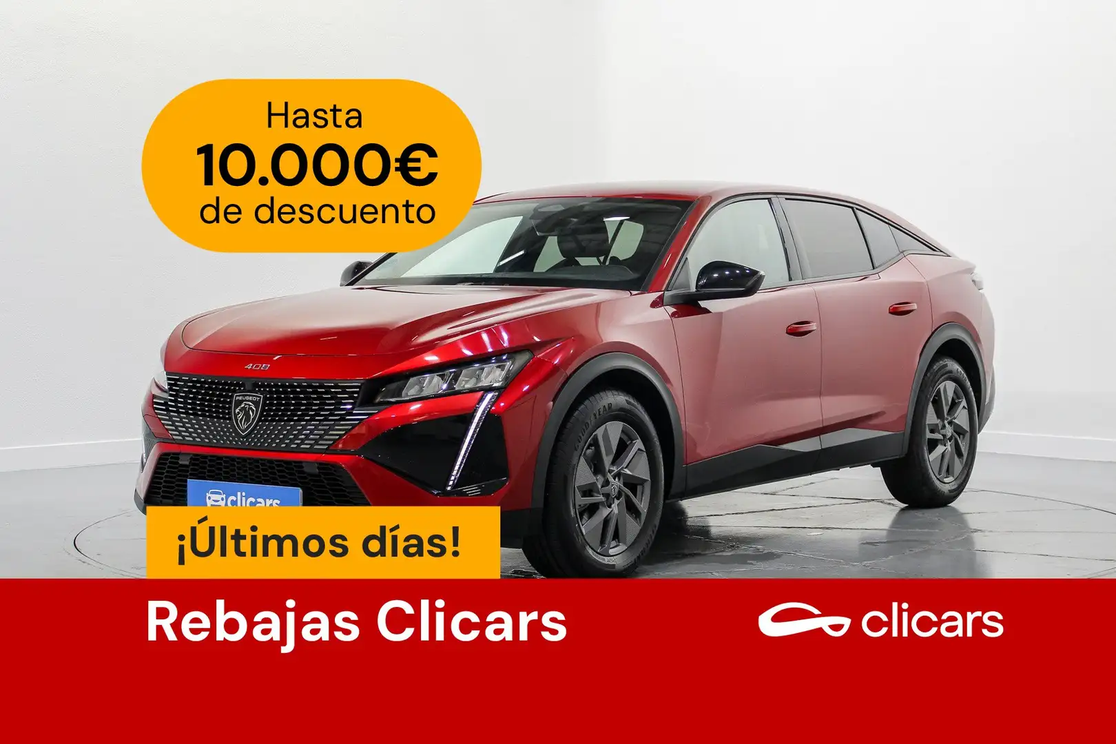 Peugeot 408 PureTech 130 Allure EAT8 Rojo - 1