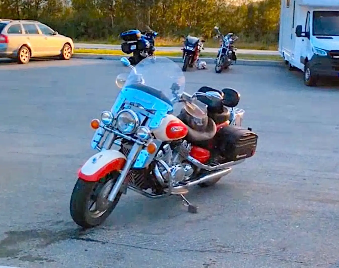 Yamaha XVZ 1300 Royal Star Rojo - 1