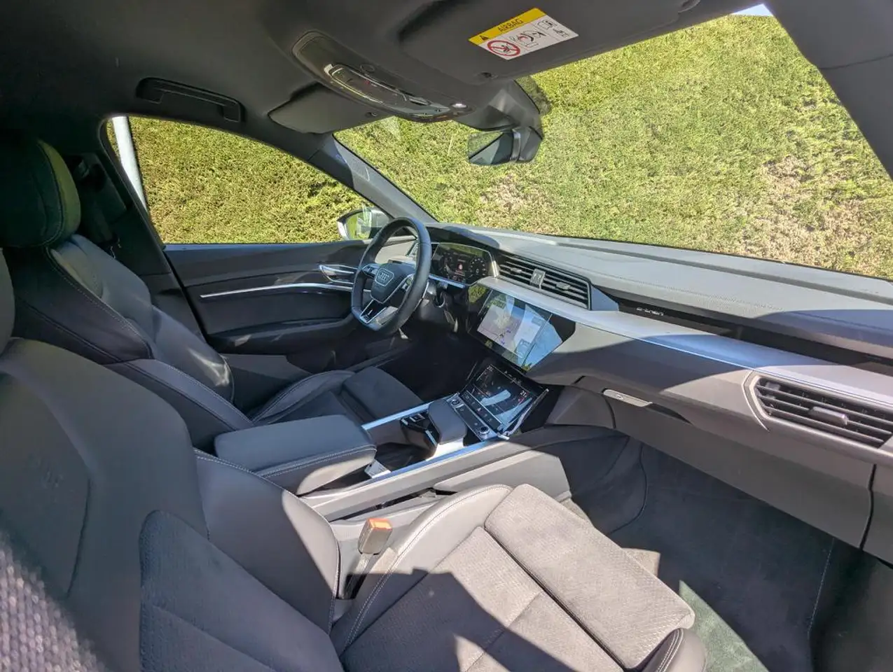 Audi Q8 e-tron 2x S-line- sportstuur- B&O -106 kWh 9