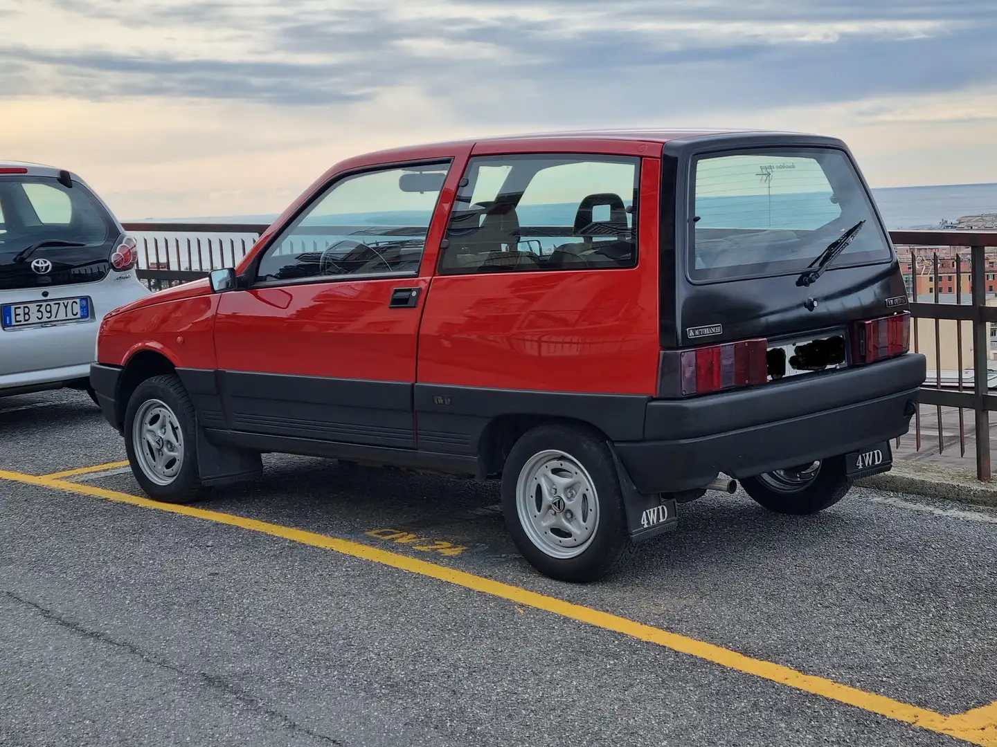 Autobianchi Y10 4wd cat., ASI a libretto come nuova Rot - 2