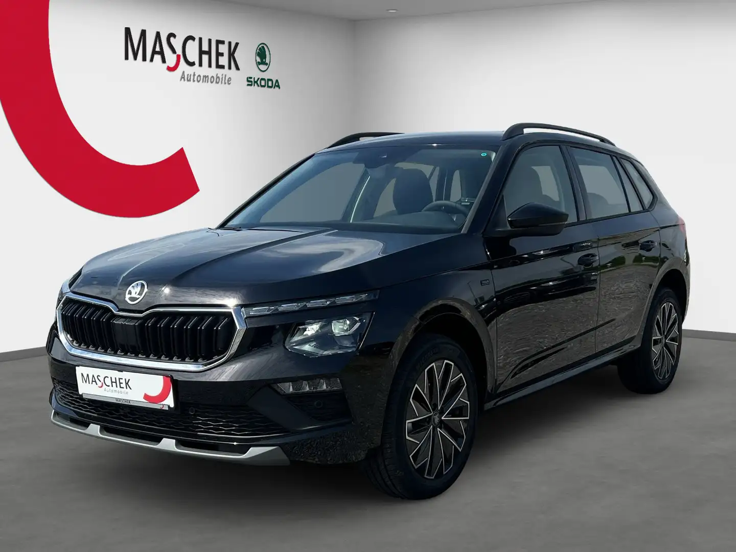 Skoda Kamiq Tour 1.0 TSI AHK Matrix Kamera Kessy SmartLink UPE Schwarz - 1