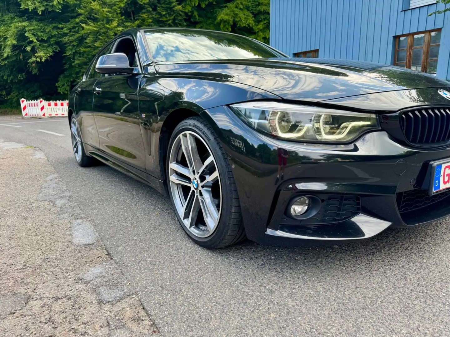 BMW 418 d Gran Coupe M Sport Aut.Leder360KameraBlis Negro - 2