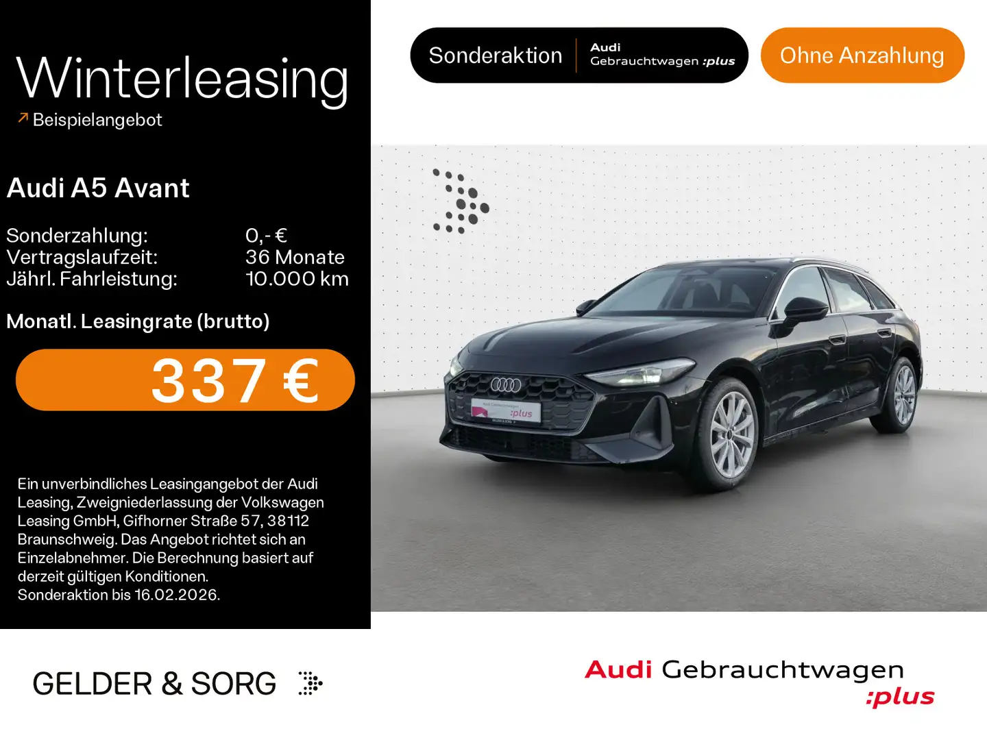 Audi A5 40 TFSI LED*RFK*Virtual*Navi*Sound Schwarz - 1