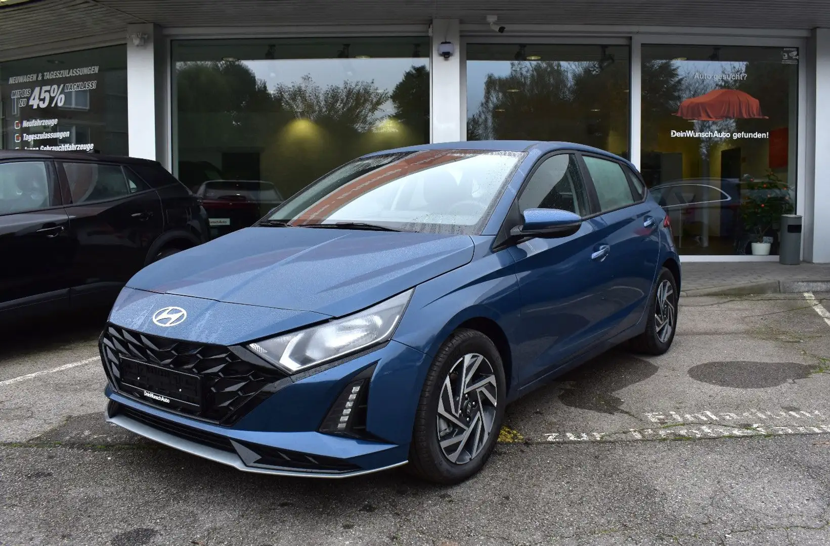 Hyundai i20 1.2 79 PS Navi Klima Kamera PDC Alu16 SOFORT Blau - 1
