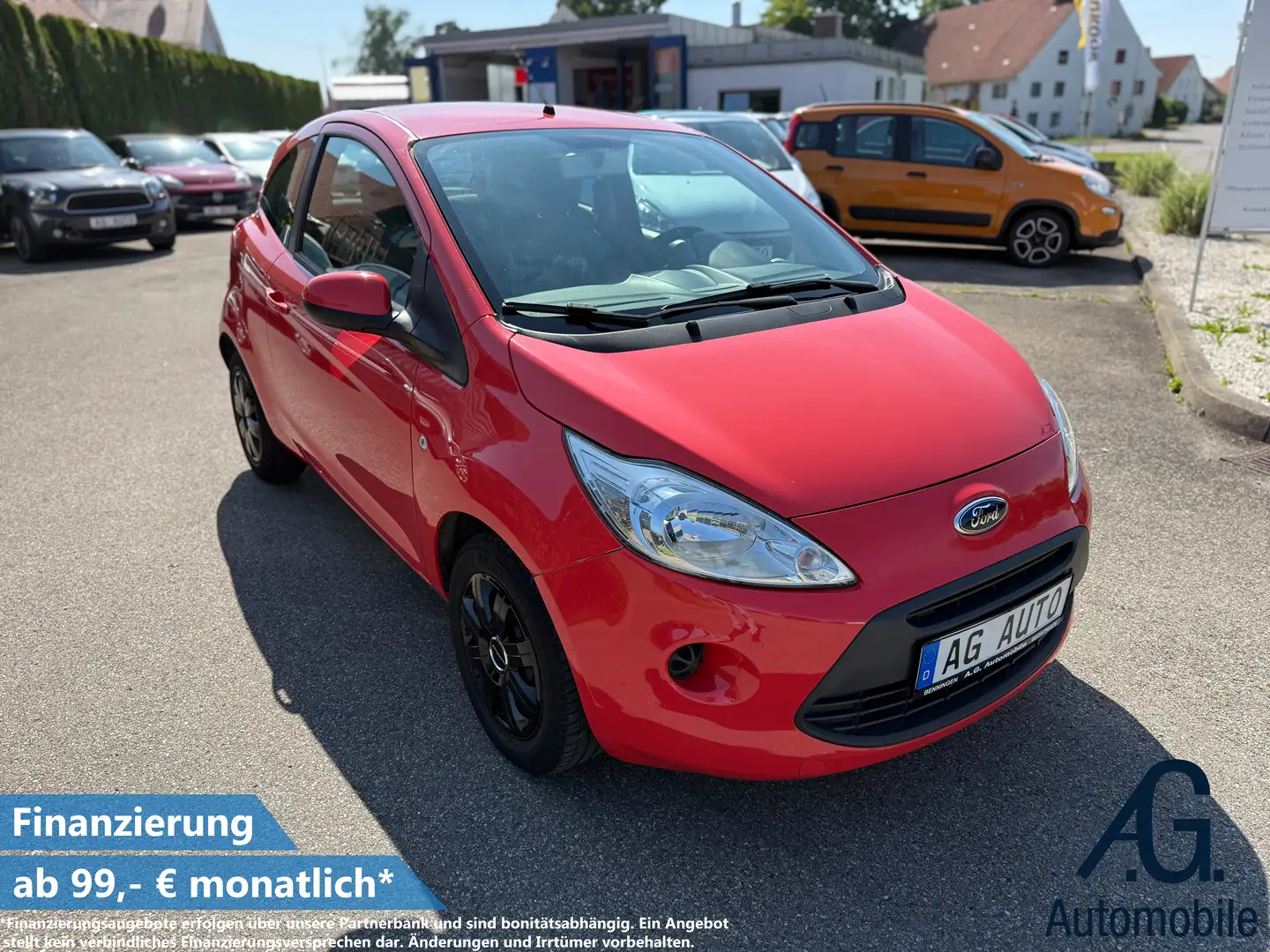 Ford Ka/Ka+ +Garantie Klima TÜV+Service NEU Rot - 1