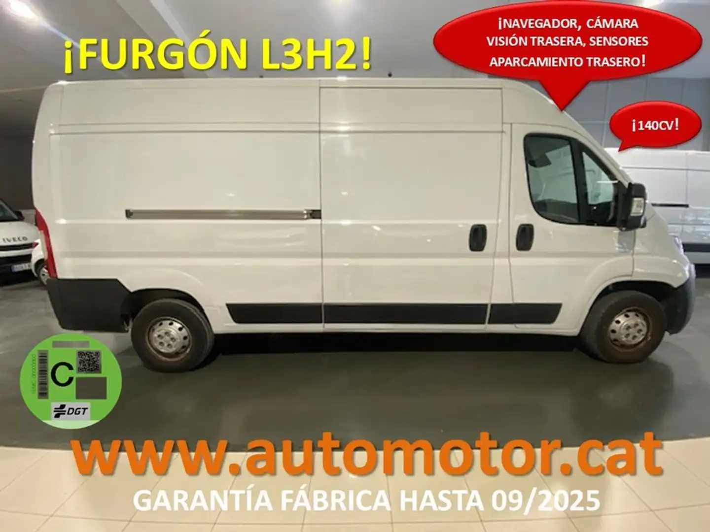 Citroen Jumper Furgon 35 L3H2 BlueHDi 103KW 140CV Blanco - 1