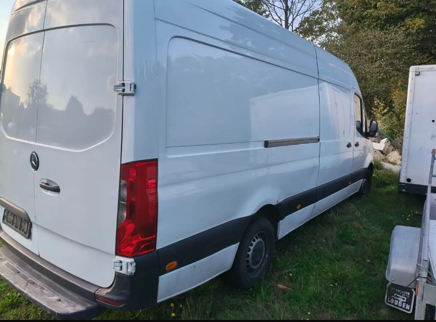 Mercedes-Benz Sprinter 314 CDI Sprinter Lang HA 7G-TRONIC Plus Blanc - 2