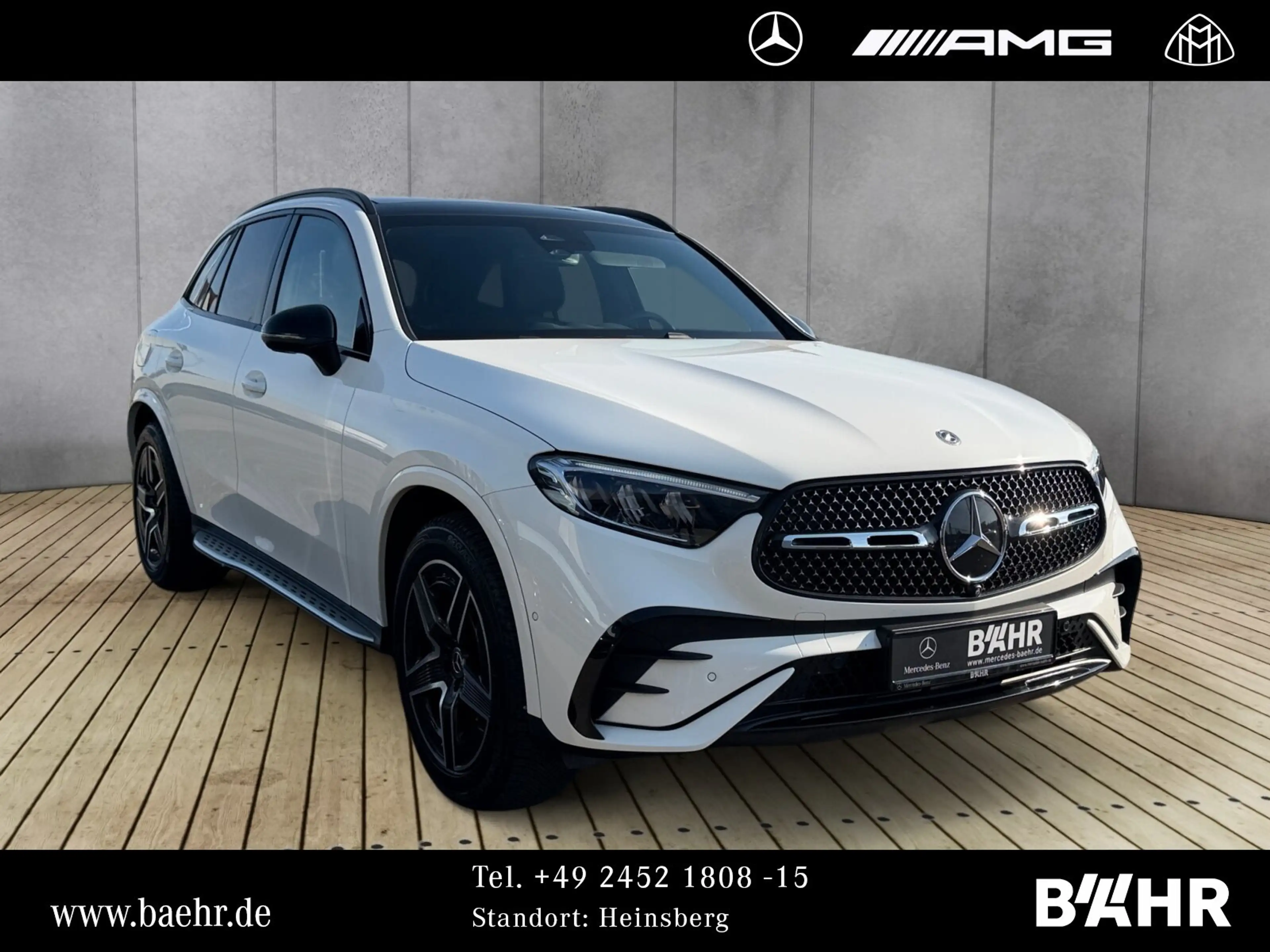 Mercedes-Benz GLC 200 GLC 200 d 4M AMG+Night/MBUX//LED/Pano/AHK/LMR19" — photo 9