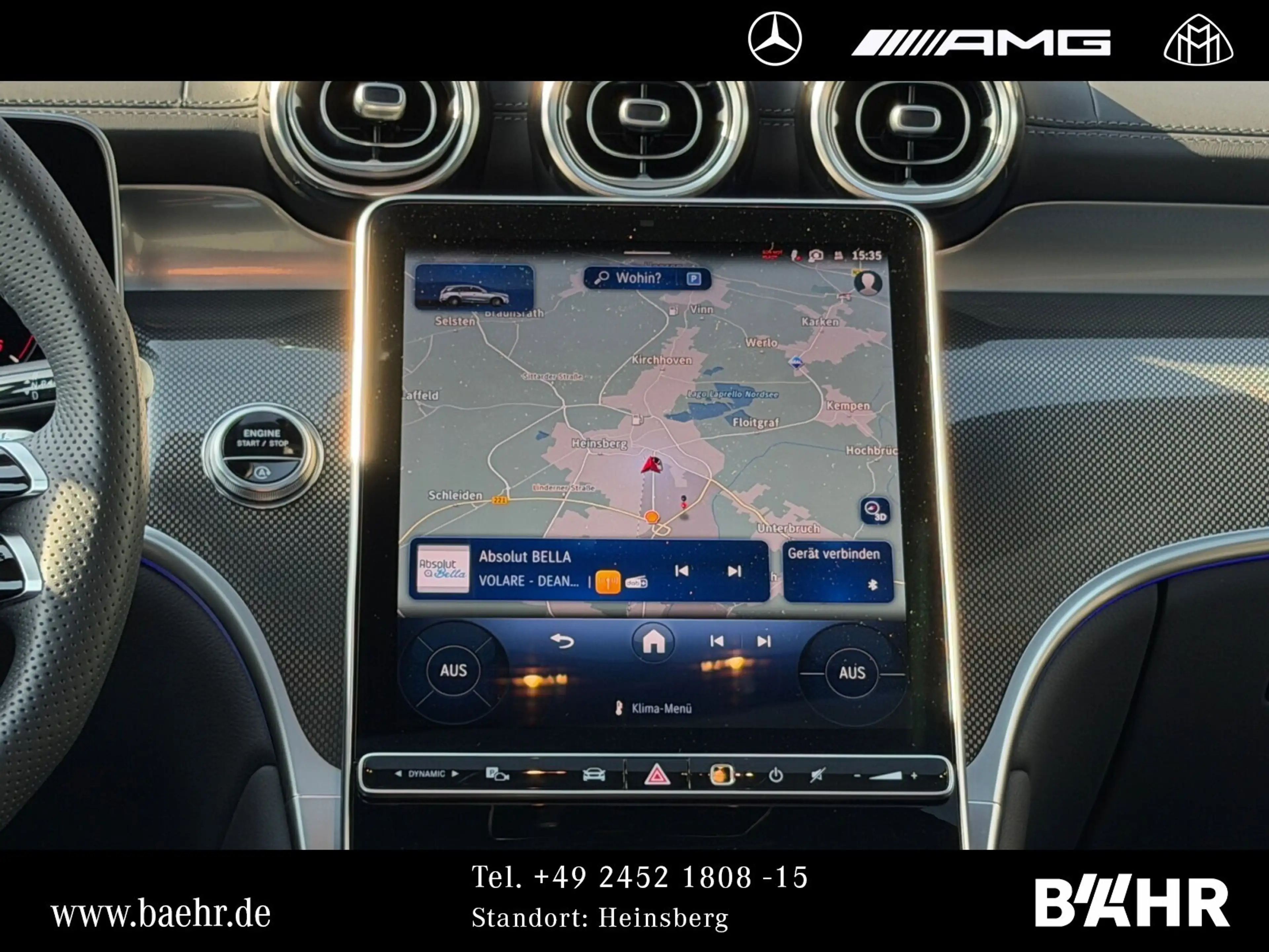 Mercedes-Benz GLC 200 GLC 200 d 4M AMG+Night/MBUX//LED/Pano/AHK/LMR19" — photo 14
