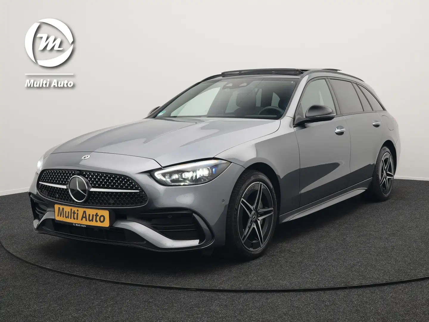 Mercedes-Benz C 300 Estate e AMG Night Plug In Hybrid 320pk Dealer O.H Grijs - 1