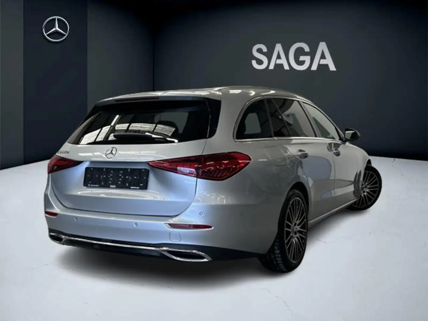 Mercedes-Benz C 200 d break Luxury Line Silber - 2