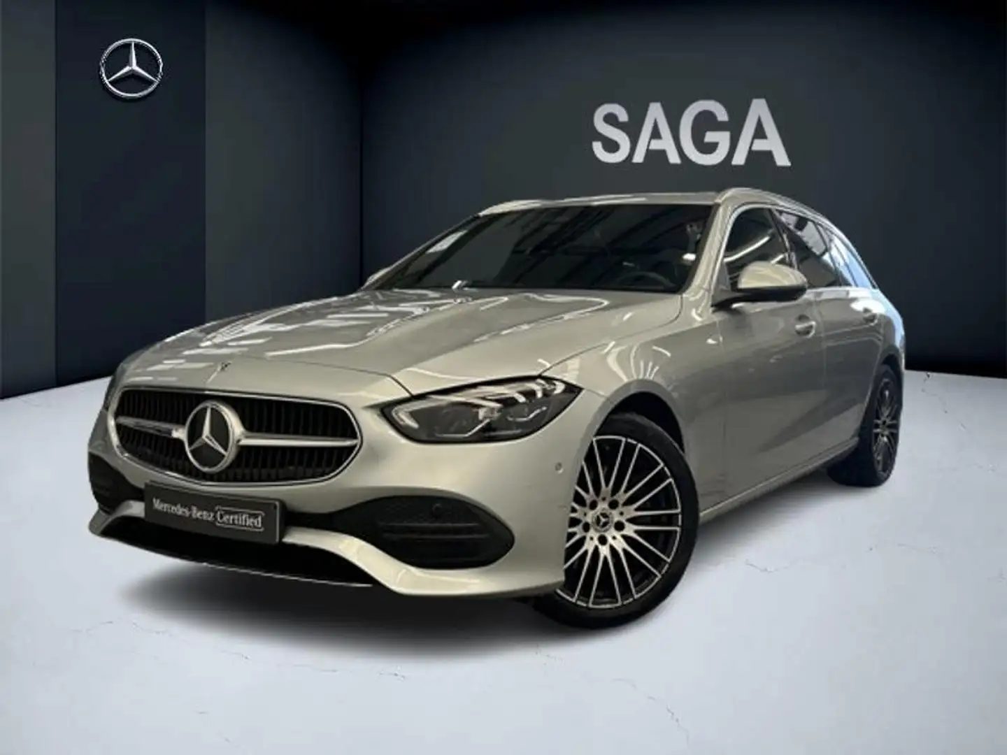 Mercedes-Benz C 200 d break Luxury Line Silber - 1