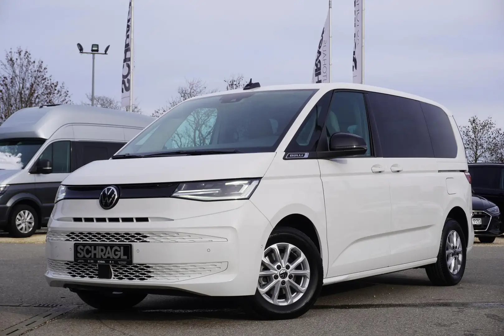 Volkswagen T7 Multivan 2.0 TDI DSG+AHK+APP+7-SITZER+MATRIX Weiß - 1